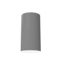 СВЕТОДИОДНЫЙ СВЕТИЛЬНИК VARTON DL-ROLL НАКЛАДНОЙ 90Х170 ММ RAL7045 СЕРЫЙ МУАР С РАССЕИВАТЕЛЕМ ОПАЛ DL-Roll Opal Ø90 накладные