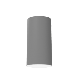 СВЕТОДИОДНЫЙ СВЕТИЛЬНИК VARTON DL-ROLL НАКЛАДНОЙ 90Х170 ММ RAL7045 СЕРЫЙ МУАР С РАССЕИВАТЕЛЕМ ОПАЛ DL-Roll Opal Ø90 накладные