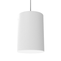 СВЕТОДИОДНЫЙ СВЕТИЛЬНИК VARTON DL-ROLL ПОДВЕСНОЙ 120Х170 ММ RAL9003 БЕЛЫЙ МУАР С РАССЕИВАТЕЛЕМ ОПАЛ DL-Roll Opal Ø120 подвесные