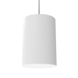 СВЕТОДИОДНЫЙ СВЕТИЛЬНИК VARTON DL-ROLL ПОДВЕСНОЙ 120Х170 ММ RAL9003 БЕЛЫЙ МУАР С РАССЕИВАТЕЛЕМ ОПАЛ DL-Roll Opal Ø120 подвесные