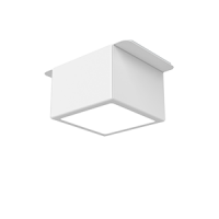 СВЕТОДИОДНЫЙ СВЕТИЛЬНИК VARTON DL-GRILL ДЛЯ ПОТОЛКА ГРИЛЬЯТО 75Х75 ММ С ШИРИНОЙ ЛАМЕЛИ ВСТРАИВАЕМЫЙ RAL9003 БЕЛЫЙ МУАР DL-Grill ячейка 75х75 мм (ширина ламели 15 мм)