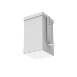 СВЕТОДИОДНЫЙ СВЕТИЛЬНИК VARTON DL-GRILL 100Х100 ММ ДЛЯ ПОТОЛКА ГРИЛЬЯТО С ШИРИНОЙ ЛАМЕЛИ ВСТРАИВАЕМЫЙ IP54 RAL9003 БЕЛЫЙ МУАР DL-Grill IP54 ячейка 100х100 мм (ширина ламели 10 мм)