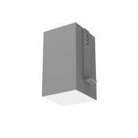 СВЕТОДИОДНЫЙ СВЕТИЛЬНИК VARTON DL-GRILL 100Х100 ММ CRI90 ДЛЯ ПОТОЛКА ГРИЛЬЯТО С ШИРИНОЙ ЛАМЕЛИ ВСТРАИВАЕМЫЙ RAL7045 СЕРЫЙ МУАР DL-Grill CRI90 ячейка 100х100 мм (ширина ламели 10 мм)