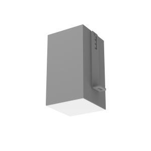 СВЕТОДИОДНЫЙ СВЕТИЛЬНИК VARTON DL-GRILL 100Х100 ММ CRI90 ДЛЯ ПОТОЛКА ГРИЛЬЯТО С ШИРИНОЙ ЛАМЕЛИ ВСТРАИВАЕМЫЙ RAL7045 СЕРЫЙ МУАР DL-Grill CRI90 ячейка 100х100 мм (ширина ламели 10 мм)