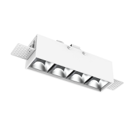 СВЕТОДИОДНЫЙ СВЕТИЛЬНИК VARTON DL-BOX REFLECT MULTI 1X4 TRIMLESS ВСТРАИВАЕМЫЙ XRAL9003 БЕЛЫЙ DL-Box Reflect Multi 1x4 trimless