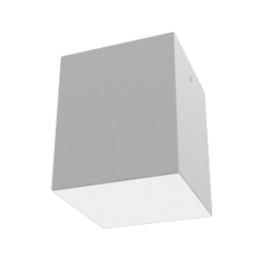 СВЕТОДИОДНЫЙ СВЕТИЛЬНИК VARTON DL-BOX НАКЛАДНОЙ RAL9003 БЕЛЫЙ МУАР С РАССЕИВАТЕЛЕМ ОПАЛ DL-Box Opal 140х140 накладные