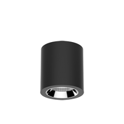 СВЕТОДИОДНЫЙ СВЕТИЛЬНИК VARTON DL-02 TUBE НАКЛАДНОЙ 160Х150 ММ RAL9005 ЧЕРНЫЙ МУАР DL-02 Tube 12 Вт