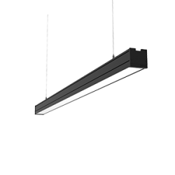 СВЕТОДИОДНЫЙ СВЕТИЛЬНИК VARTON MERCURY PRO ПОДВЕСНОЙ IP54 RAL9005 ЧЕРНЫЙ МУАР С РАССЕИВАТЕЛЕМ ОПАЛ С ДЕКОРАТИВНЫМ ПРОВОДОМ И КОМПЛЕКТОМ ПОДВЕСОВ Mercury Pro 2,0 м