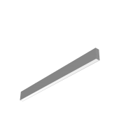 СВЕТОДИОДНЫЙ СВЕТИЛЬНИК VARTON ANGUSTA HIGH НАКЛАДНОЙ IP40 СЕРЫЙ RAL7045 МУАР С РАССЕИВАТЕЛЕМ ОПАЛ Angusta High накладной 2.0м