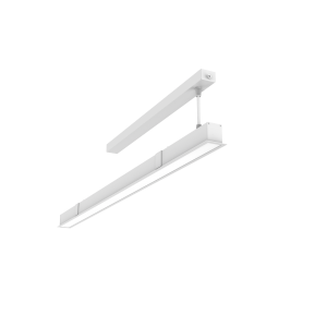 СВЕТОДИОДНЫЙ СВЕТИЛЬНИК VARTON ANGUSTA INTUS ВСТРАИВАЕМЫЙ CRI 90 IP40 RAL9003 БЕЛЫЙ МУАР С РАССЕИВАТЕЛЕМ ОПАЛ Angusta Intus встроенный 0,5м