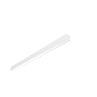 СВЕТОДИОДНЫЙ СВЕТИЛЬНИК VARTON ANGUSTA НАКЛАДНОЙ IP40 RAL9003 БЕЛЫЙ МУАР С РАССЕИВАТЕЛЕМ ОПАЛ Angusta накладной 1,75м