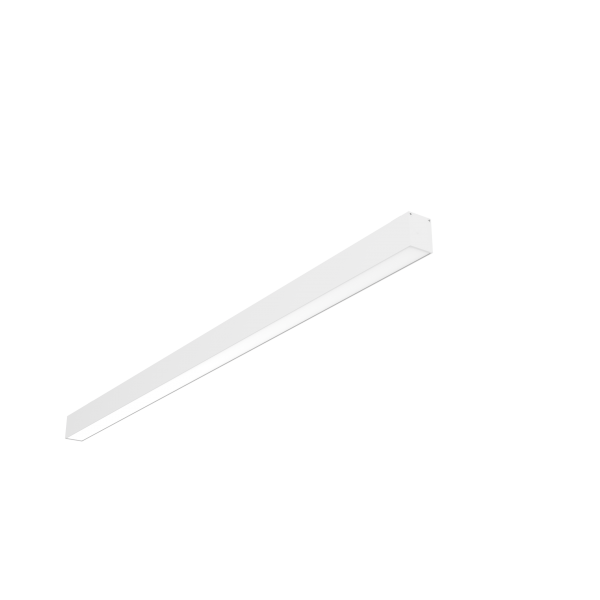 СВЕТОДИОДНЫЙ СВЕТИЛЬНИК VARTON ANGUSTA НАКЛАДНОЙ IP40 RAL9003 БЕЛЫЙ МУАР С РАССЕИВАТЕЛЕМ ОПАЛ Angusta накладной 1,75м