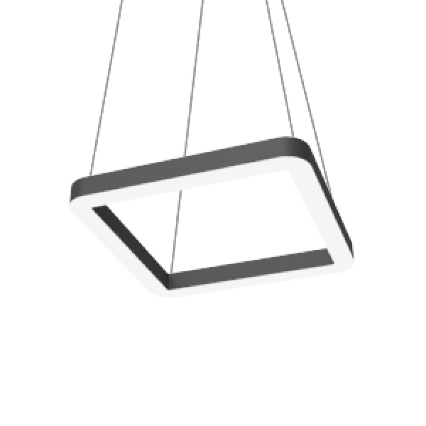 СВЕТИЛЬНИК VARTON ENSO Q CRI90 ПОДВЕСНОЙ RAL9005 ЧЕРНЫЙ МАТОВЫЙ С РАССЕИВАТЕЛЕМ ОПАЛ Enso Q 600x600 подвесные