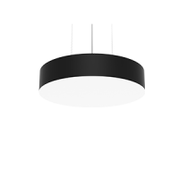 СВЕТОДИОДНЫЙ СВЕТИЛЬНИК VARTON DELEO ПОДВЕСНОЙ CRI90 400X80 ММ С РАССЕИВАТЕЛЕМ ОПАЛ RAL9005 ЧЕРНЫЙ МАТОВЫЙ Deleo 400 мм подвесные