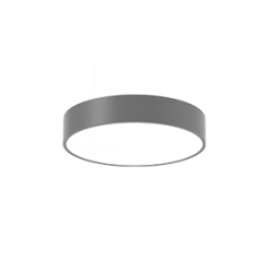 СВЕТОДИОДНЫЙ СВЕТИЛЬНИК VARTON COSMO 600Х115 ММ НАКЛАДНОЙ CRI90 С РАССЕИВАТЕЛЕМ ОПАЛ RAL7045 СЕРЫЙ МУАР Cosmo  600 мм накладные