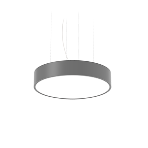 СВЕТОДИОДНЫЙ СВЕТИЛЬНИК VARTON COSMO 600Х115 ММ ПОДВЕСНОЙ CRI90 CRI90 ПОДВЕСНОЙ С РАССЕИВАТЕЛЕМ ОПАЛ RAL7045 СЕРЫЙ МУАР Cosmo  600 мм подвесные