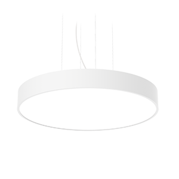 СВЕТОДИОДНЫЙ СВЕТИЛЬНИК VARTON COSMO 900Х115 ММ ПОДВЕСНОЙ CRI90 С РАССЕИВАТЕЛЕМ ОПАЛ RAL9003 БЕЛЫЙ МУАР Cosmo  900 мм подвесные