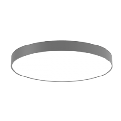 СВЕТОДИОДНЫЙ СВЕТИЛЬНИК VARTON COSMO 1200Х115 ММ НАКЛАДНОЙ CRI90 С РАССЕИВАТЕЛЕМ ОПАЛ RAL7045 СЕРЫЙ МУАР Cosmo 1200 мм накладные