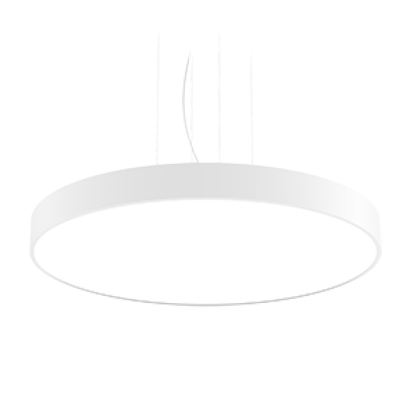 СВЕТОДИОДНЫЙ СВЕТИЛЬНИК VARTON COSMO ПОДВЕСНОЙ CRI90 2000Х100 ММ С РАССЕИВАТЕЛЕМ ОПАЛ RAL9003 БЕЛЫЙ МУАР Cosmo 2000 мм подвесные