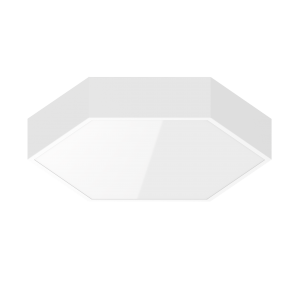 СВЕТОДИОДНЫЙ СВЕТИЛЬНИК VARTON GEXUS 950Х1100 UP ШЕСТИУГОЛЬНЫЙ ПОДВЕСНОЙ CRI90 С ОПАЛОВЫМ РАССЕИВАТЕЛЕМ RAL9005 ЧЕРНЫЙ МУАР Gexus 950х1100