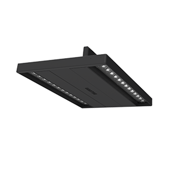 СВЕТОДИОДНЫЙ СВЕТИЛЬНИК VARTON TT-CRISP DOUBLE RAL9005 ЧЕРНЫЙ МУАР TT-Crisp Double