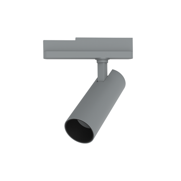 СВЕТОДИОДНЫЙ СВЕТИЛЬНИК VARTON ТРЕК TT-VIVO OCEAN УГОЛ RAL7045 СЕРЫЙ МУАР DALI TT-Vivo 20 Вт Ocean для рыбы