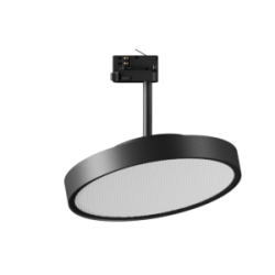 ТРЕКОВЫЙ СВЕТИЛЬНИК РАССЕЯННОГО СВЕТА TT 300Х75 ММ RAL7021 МУАР ЧЕРНО-СЕРЫЙ ДИММИРУЕМЫЙ ПО ПРОТОКОЛУ DALI TT рассеянного света 28 Вт