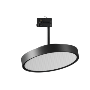 ТРЕКОВЫЙ СВЕТИЛЬНИК РАССЕЯННОГО СВЕТА TT 300Х75 ММ  RAL7021 МУАР ЧЕРНО-СЕРЫЙ ДИММИРУЕМЫЙ ПО ПРОТОКОЛУ DALI TT рассеянного света 28 Вт