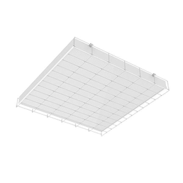 СВЕТОДИОДНЫЙ СВЕТИЛЬНИК VARTON S070 2.0 СПОРТИВНЫЙ ДЛЯ ОБРАЗОВАТЕЛЬНЫХ УЧРЕЖДЕНИЙ CRI90 НАКЛАДНОЙ IP40 С ПРИЗМАТИЧЕСКИМ РАССЕИВАТЕЛЕМ С ЗАЩИТНОЙ РЕШЕТКОЙ S070 2.0 IP40 (спорт 603х620 мм аналог 4*18)