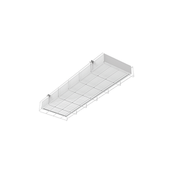 СВЕТОДИОДНЫЙ СВЕТИЛЬНИК VARTON S170 2.0 СПОРТИВНЫЙ ДЛЯ ОБРАЗОВАТЕЛЬНЫХ УЧРЕЖДЕНИЙ CRI90 НАКЛАДНОЙ IP40 С ЗАЩИТНОЙ РЕШЕТКОЙ С ПРИЗМАТИЧЕСКИМ РАССЕИВАТЕЛЕМ S170 2.0 IP40 (спорт 600х212 мм аналог 2*18)