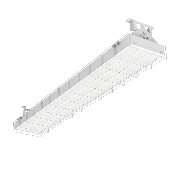 СВЕТОДИОДНЫЙ СВЕТИЛЬНИК VARTON S270 2.0 СПОРТИВНЫЙ ДЛЯ ОБРАЗОВАТЕЛЬНЫХ УЧРЕЖДЕНИЙ CRI90 НАКЛАДНОЙ IP40 С ПОВОРОТНЫМ КРОНШТЕЙНОМ ЗАЩИТНОЙ РЕШЕТКОЙ И РАССЕИВАТЕЛЕМ ОПАЛ S270 2.0 IP40 с поворотным кронштейном (спорт 1200х212 мм аналог 2*36)