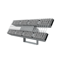 СВЕТОДИОДНЫЙ СВЕТИЛЬНИК VARTON СПОРТИВНЫЙ FIZRUK CRI80 НАКЛАДНОЙ IP65 С ПОВОРОТНЫМ КРОНШТЕЙНОМ ЗАЩИТНОЙ РЕШЕТКОЙ ОПТИКОЙ RAL7045 СЕРЫЙ Fizruk 200 Вт