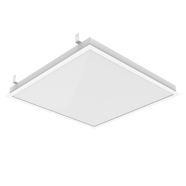 СВЕТОДИОДНЫЙ СВЕТИЛЬНИК VARTON E070/F 2.0 ДЛЯ ОБРАЗОВАТЕЛЬНЫХ УЧРЕЖДЕНИЙ CRI90 ДЛЯ ГРИЛЬЯТО (МОНТ. РАЗМЕР 588Х588 ММ) С РАМКОЙ И РАССЕИВАТЕЛЕМ ОПАЛ E070/F 2.0 IP40 для Грильято (школа 619х619 мм)
