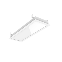 СВЕТОДИОДНЫЙ СВЕТИЛЬНИК VARTON E170/F 2.0 ДЛЯ ОБРАЗОВАТЕЛЬНЫХ УЧРЕЖДЕНИЙ CRI90 ДЛЯ ГРИЛЬЯТО (МОНТ. РАЗМЕР 588Х180 ММ) С РАМКОЙ И РАССЕИВАТЕЛЕМ ОПАЛ E170/F 2.0 IP40 для Грильято (школа 610х202 мм)