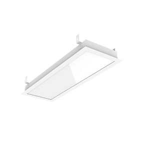 СВЕТОДИОДНЫЙ СВЕТИЛЬНИК VARTON E170/F 2.0 ДЛЯ ОБРАЗОВАТЕЛЬНЫХ УЧРЕЖДЕНИЙ CRI90 ДЛЯ ГРИЛЬЯТО (МОНТ. РАЗМЕР 588Х180 ММ) С РАМКОЙ И РАССЕИВАТЕЛЕМ ОПАЛ E170/F 2.0 IP40 для Грильято (школа 610х202 мм)