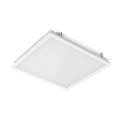 СВЕТОДИОДНЫЙ СВЕТИЛЬНИК VARTON Е070 2.0 ДЛЯ ОБРАЗОВАТЕЛЬНЫХ УЧРЕЖДЕНИЙ CRI90 ПОД ГИПСОКАРТОННЫЕ ПОТОЛКИ (МОНТ. РАЗМЕР 600Х600 ММ) С ОПАЛОВЫМ РАССЕИВАТЕЛЕМ RAL9003 МАТОВЫЙ E070 2.0 IP40 для гипсокартона (школа 600х600 мм)