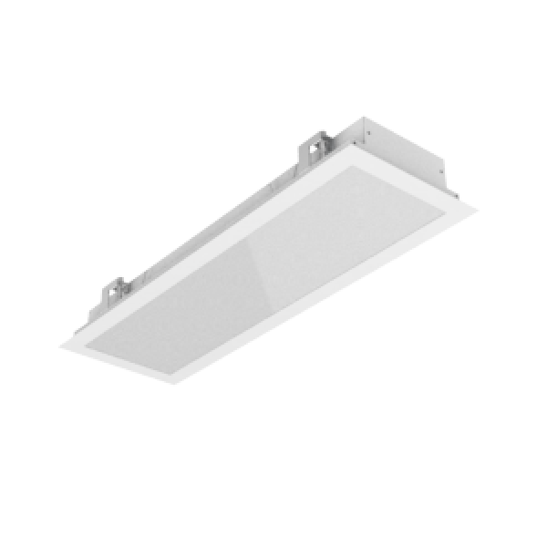 СВЕТОДИОДНЫЙ СВЕТИЛЬНИК VARTON Е170 2.0 ДЛЯ ОБРАЗОВАТЕЛЬНЫХ УЧРЕЖДЕНИЙ CRI90 ПОД ГИПСОКАРТОННЫЕ ПОТОЛКИ (МОНТ. РАЗМЕР 600Х185 ММ) С ОПАЛОВЫМ РАССЕИВАТЕЛЕМ RAL9003 МАТОВЫЙ E170 2.0 IP40 для гипсокартона (школа 620х198 мм)