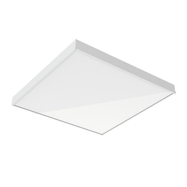 СВЕТОДИОДНЫЙ СВЕТИЛЬНИК VARTON E070 2.0 ДЛЯ ОБРАЗОВАТЕЛЬНЫХ УЧРЕЖДЕНИЙ CRI90 ВСТРАИВАЕМЫЙ С РАВНОМЕРНОЙ ЗАСВЕТКОЙ С РАССЕИВАТЕЛЕМ ОПАЛ E070 2.0 IP40 (школа 595х595 мм аналог 4*18) с равномерной засветкой