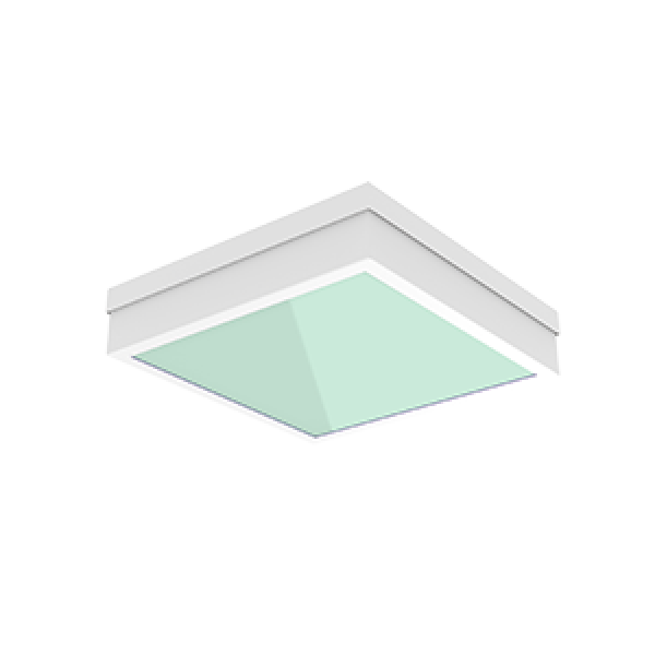 СВЕТОДИОДНЫЙ СВЕТИЛЬНИК VARTON C490/UGL МЕДИЦИНСКИЙ CRI90 ВСТРАИВАЕМЫЙ/НАКЛАДНОЙ РАССЕИВАТЕЛЬ ЗАКАЛЕННОЕ СТЕКЛО IP54 C490/UGL 295*295*70 мм IP54 универсальные