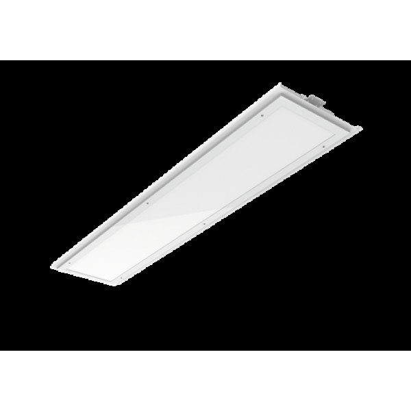 СВЕТОДИОДНЫЙ СВЕТИЛЬНИК VARTON ДЛЯ РЕЕЧНОГО ПОТОЛКА 1325×308 IP54 С РАССЕИВАТЕЛЕМ ОПАЛ AL270 IP54 (реечный п-к 1325*308, итальянский и немецкий дизайн)