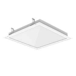 ЛЮМИНЕСЦЕНТНЫЙ СВЕТИЛЬНИК VARTON C070/K 4Х14 ДЛЯ СЭНДВИЧ-ПАНЕЛЕЙ ВСТРАИВАЕМЫЙ IP65 С ОПАЛОВЫМ РАССЕИВАТЕЛЕМ C070/K IP65 (4х14, 4х24 люм. ламп.) для сэнвич панелей встраиваемые