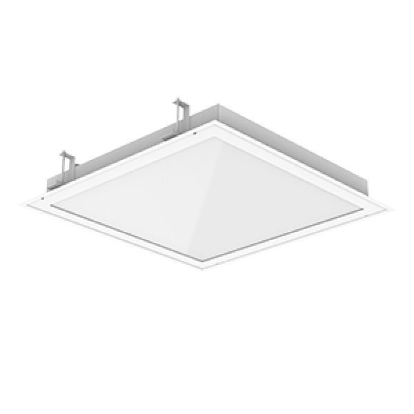 ЛЮМИНЕСЦЕНТНЫЙ СВЕТИЛЬНИК VARTON C070/K 4Х14 ДЛЯ СЭНДВИЧ-ПАНЕЛЕЙ ВСТРАИВАЕМЫЙ IP65 С ОПАЛОВЫМ РАССЕИВАТЕЛЕМ C070/K IP65 (4х14, 4х24 люм. ламп.) для сэнвич панелей встраиваемые