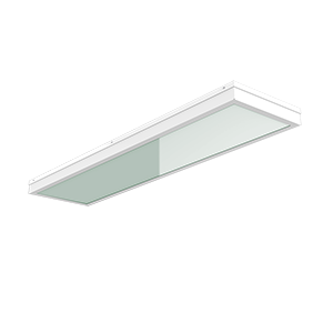 45 ВТ CRI90 4000 K ВСТРАИВАЕМЫЙ/НАКЛАДНОЙ 1195Х295Х68 ММ РАССЕИВАТЕЛЬ ЗАКАЛЕННОЕ СТЕКЛО IP54 DALI