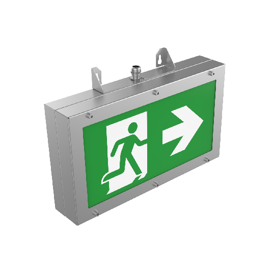 НАКЛАДНОЙ 12W 446Х244Х69ММ IP66 1,5Ч TELETEST