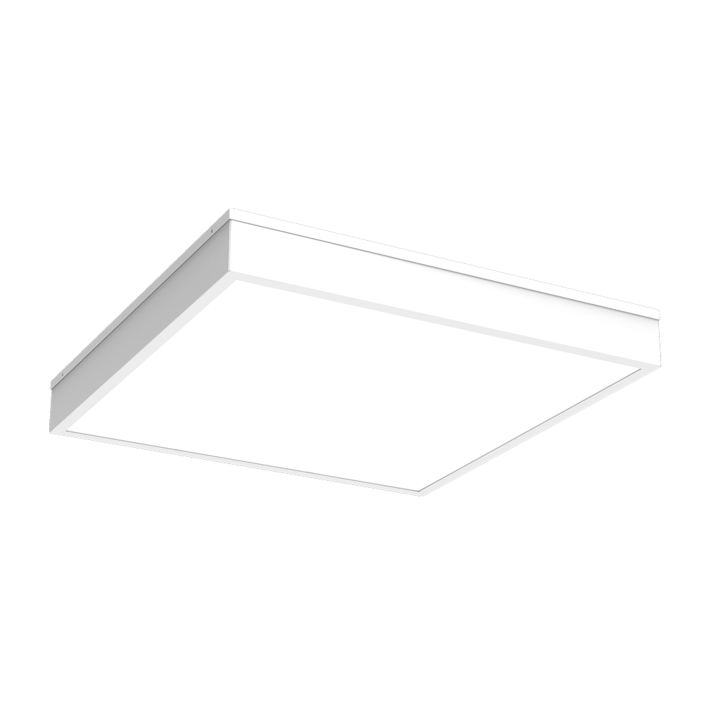 50 ВТ CRI90 3000 K ВСТРАИВАЕМЫЙ/НАКЛАДНОЙ 595Х595Х95 ММ IP54 С ОПАЛОВЫМ РАССЕИВАТЕЛЕМ С РАВНОМЕРНОЙ ЗАСВЕТКОЙ DALI