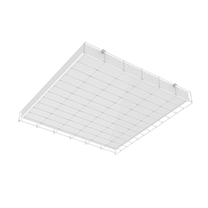30 ВТ CRI90 4000 K НАКЛАДНОЙ 603Х620Х70 ММ IP40 С ПРИЗМАТИЧЕСКИМ РАССЕИВАТЕЛЕМ С ЗАЩИТНОЙ РЕШЕТКОЙ АВАРИЙНЫЙ АВТОНОМНЫЙ ПОСТОЯННОГО ДЕЙСТВИЯ