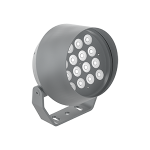 L 120 ВТ DMX RGBW ЛИНЗОВАННЫЙ 15X60 ГРАДУСОВ RAL7045 СЕРЫЙ