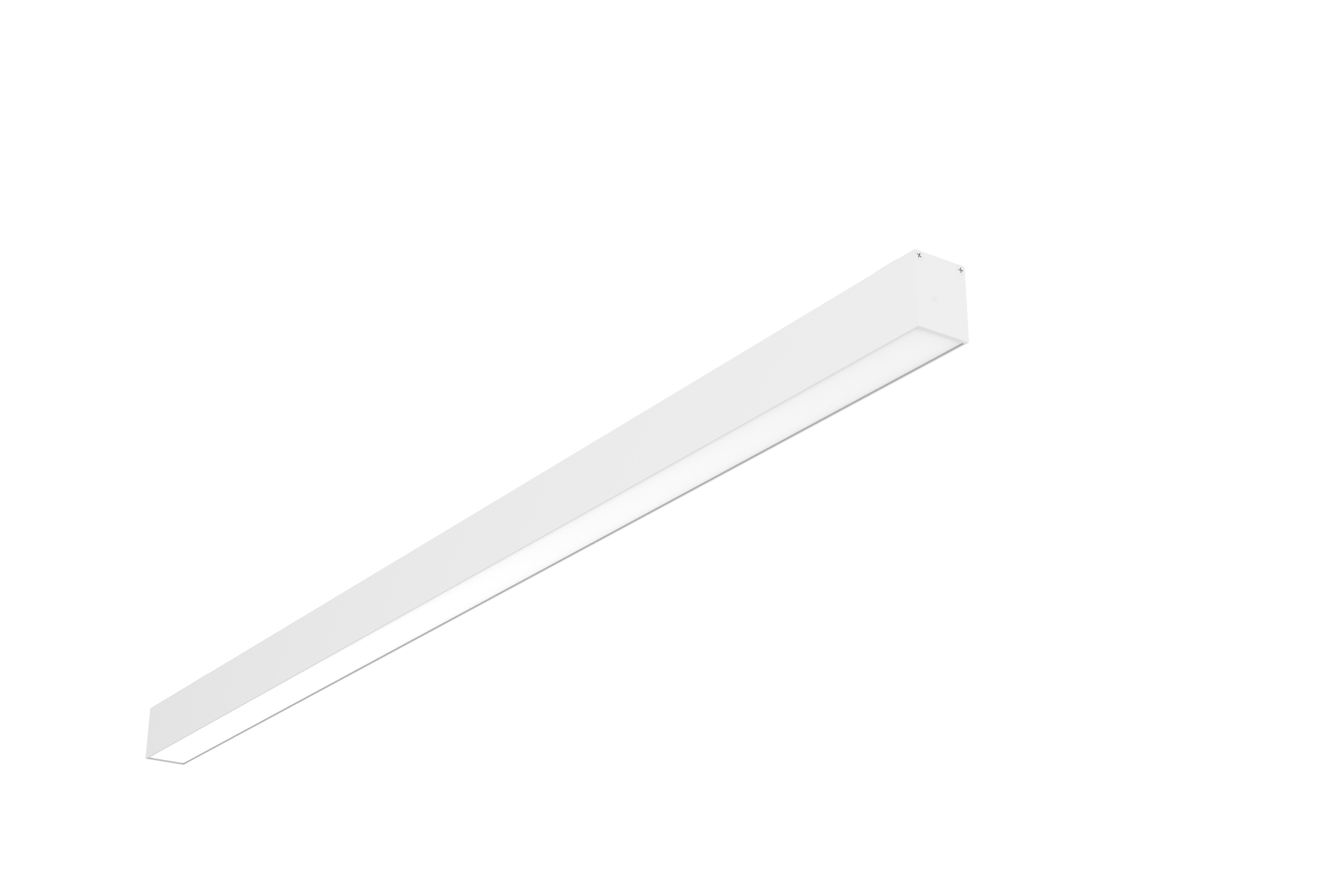 18 ВТ 3000 К IP40 513X35X45ММ RAL9003 БЕЛЫЙ МУАР С РАССЕИВАТЕЛЕМ ОПАЛ DALI