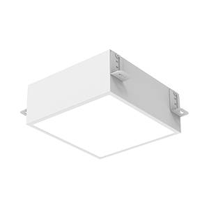 15 ВТ CRI90 ДЛЯ ПОТОЛКА ГРИЛЬЯТО С ШИРИНОЙ ЛАМЕЛИ 10 ММ ВСТРАИВАЕМЫЙ 4000 K 186Х186Х75 ММ RAL9003 БЕЛЫЙ МУАР