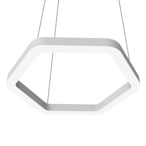 24 ВТ CRI90 4000 K ПОДВЕСНОЙ RAL9003 БЕЛЫЙ МАТОВЫЙ С РАССЕИВАТЕЛЕМ ОПАЛ